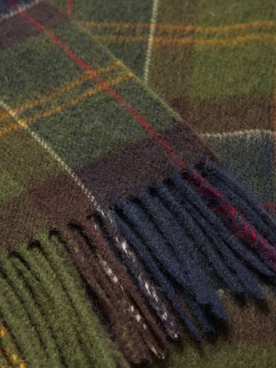 Peek & Cloppenburg BarbourSchal mit Fransen in oliv Letzte 2 Tage