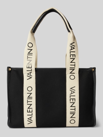 Peek & Cloppenburg VALENTINO BAGSHandtasche mit Label-Print Modell 'CANDLE' in black Nur noch ein Tag übrig