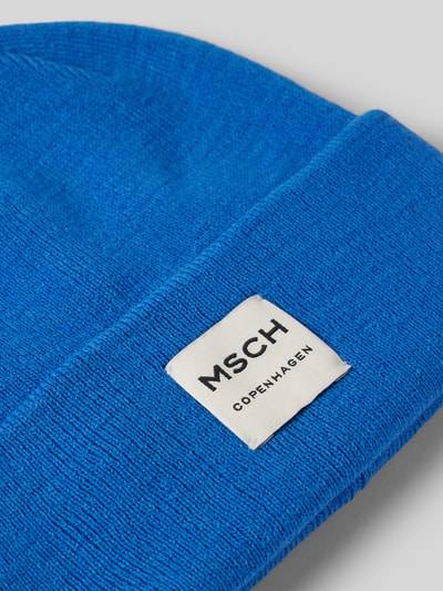 Peek & Cloppenburg MSCH CopenhagenBeanie mit Label-Patch Modell 'Mojo' in royal Hotsell