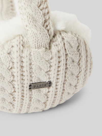 Peek & Cloppenburg BartsOhrenwärmer mit Label-Detail Modell 'Monique' in offwhite Meist gekauft